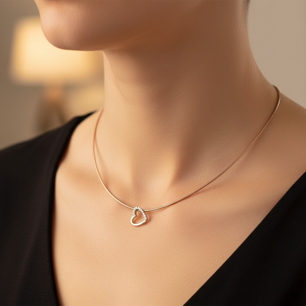 Kette und Herz Harmonie