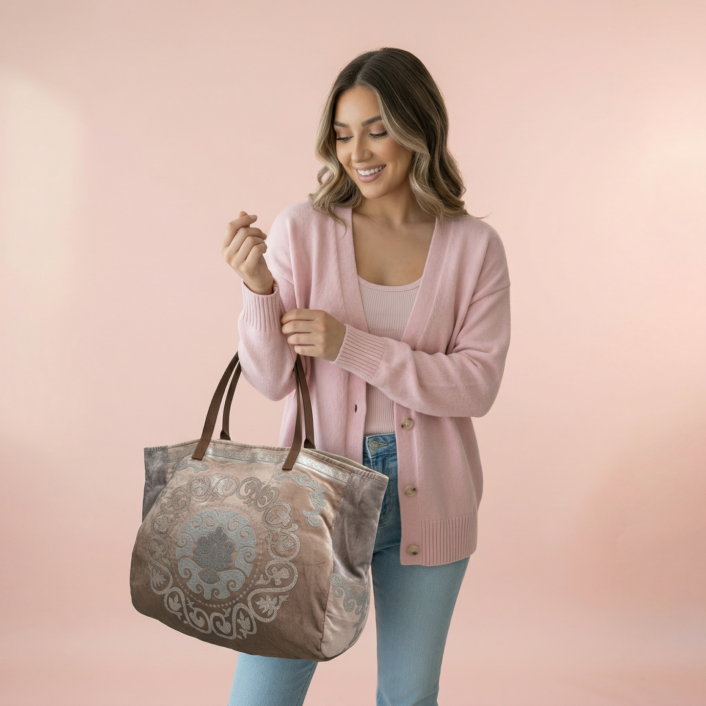 ❥ Velvet Charm Bag❥