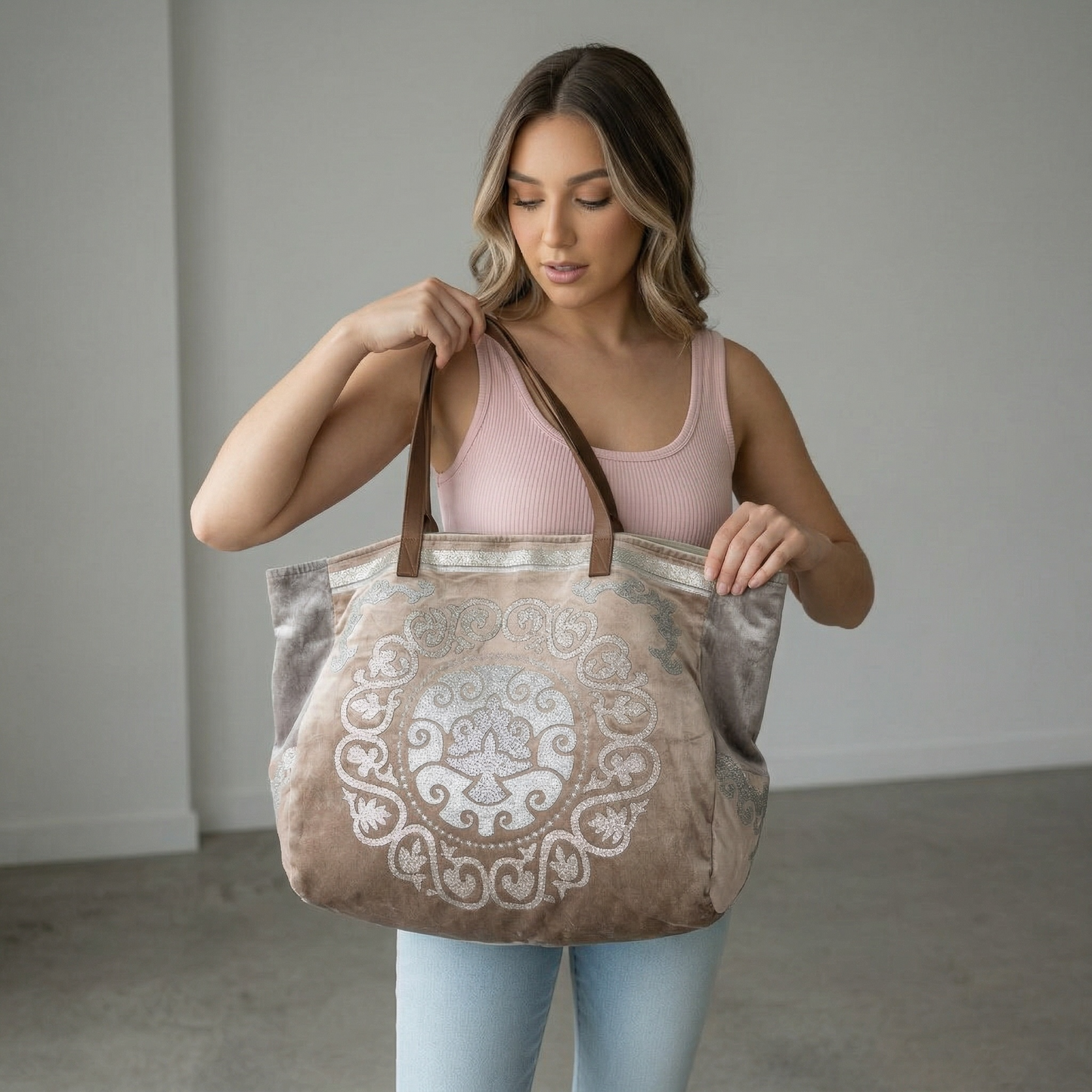 ❥ Velvet Charm Bag❥