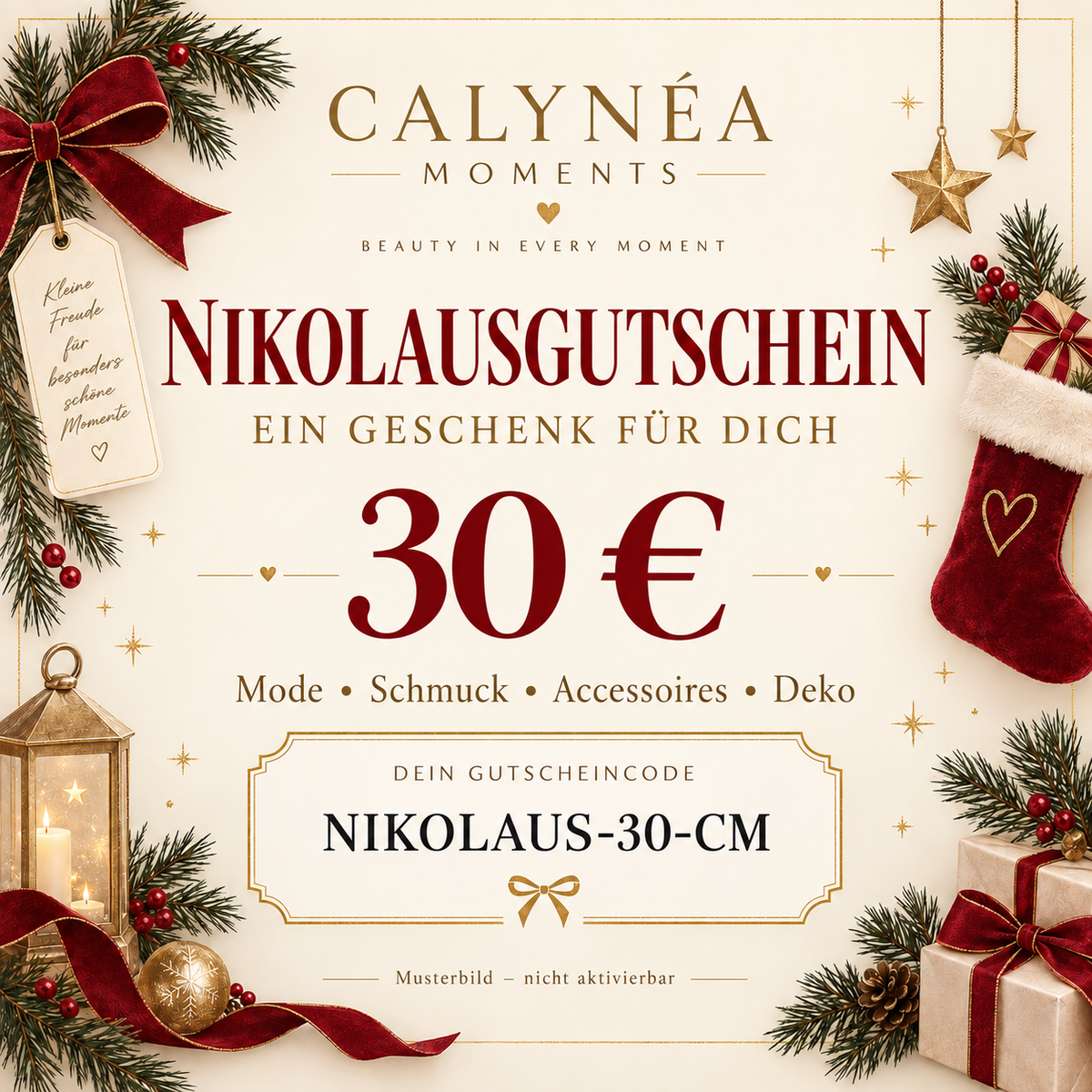 Nikolausgutschein