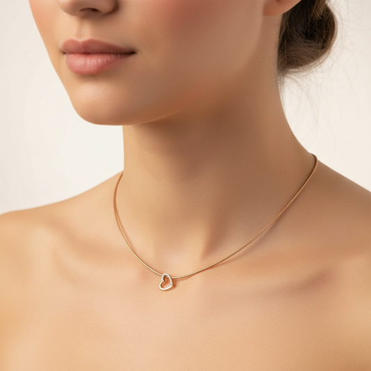 Kette und Herz Harmonie