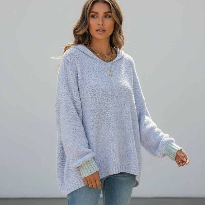 Babyblue Strickpullover