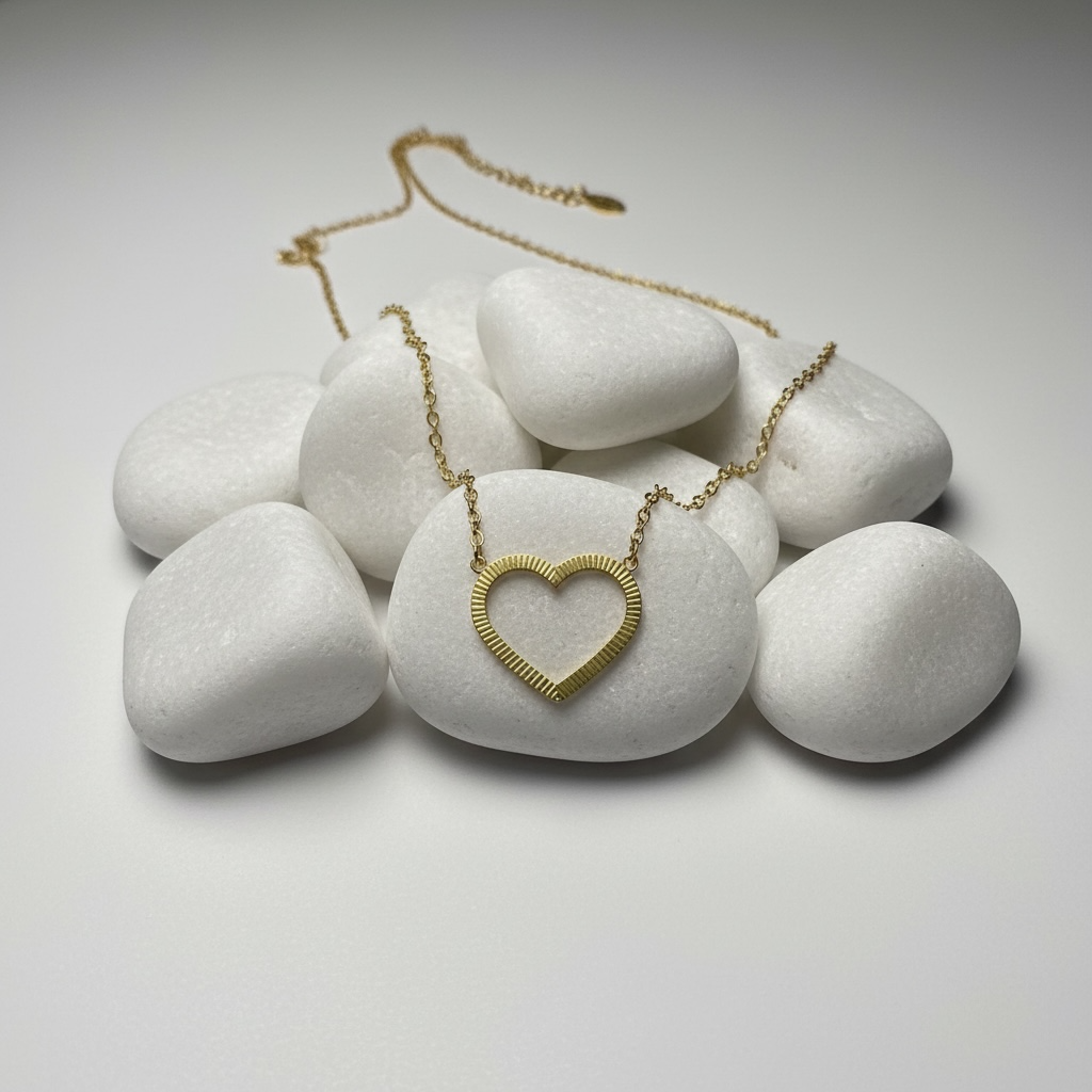 Lilly Herzkette Gold