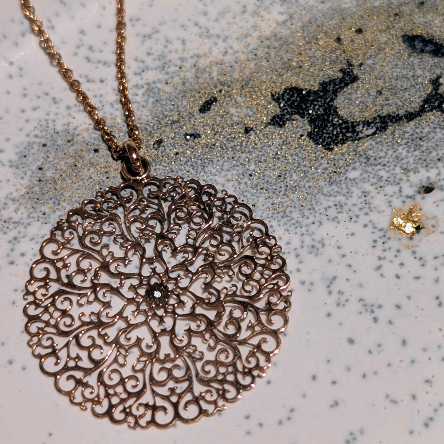 Yara.Filigranes Design in Roségold