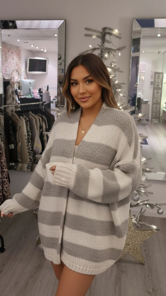 Cosy Stripe Dream Cardigan
