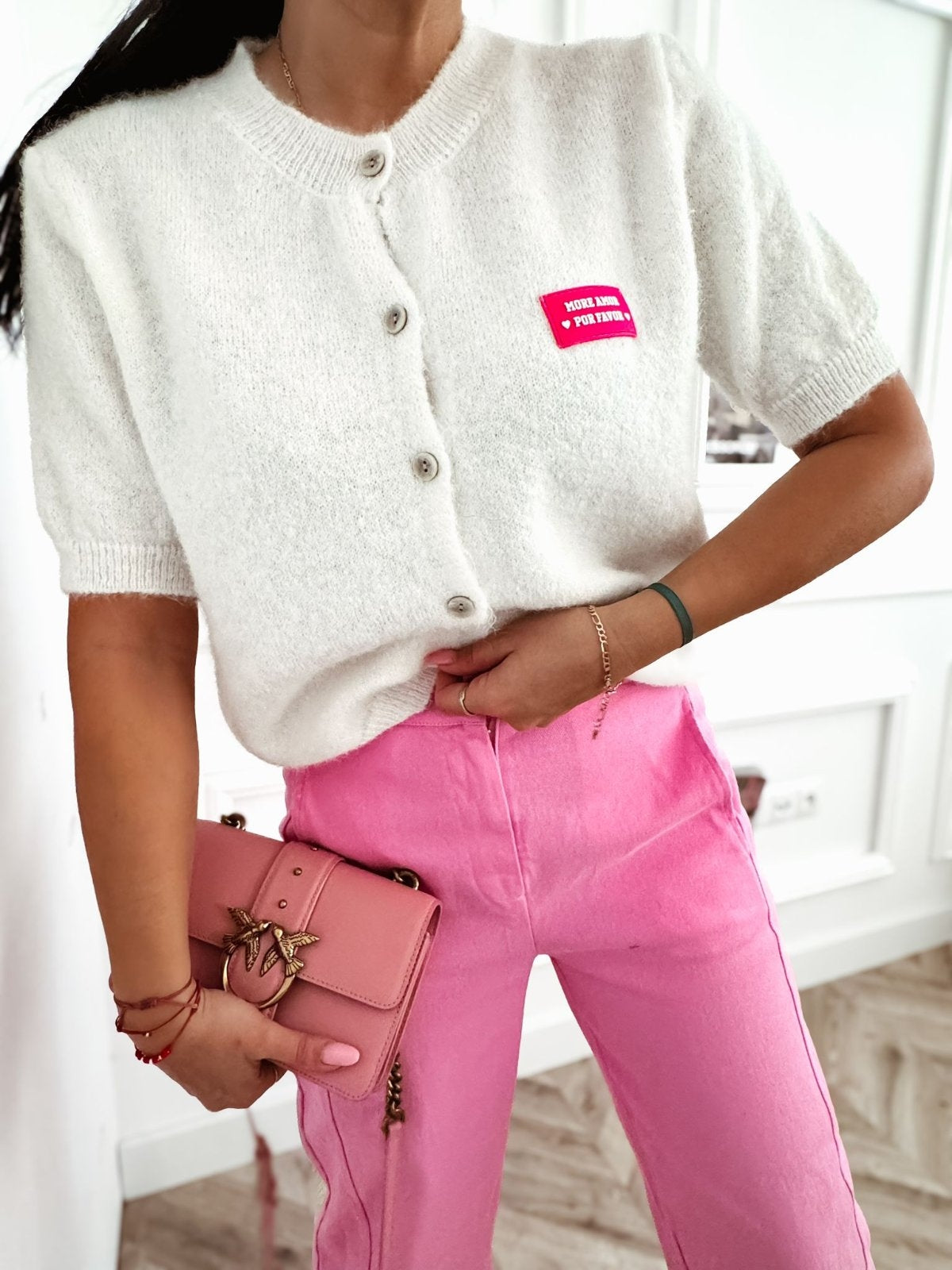 ❥ Cardigan Fresh white ❥